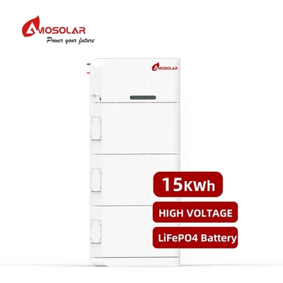 Amosolar batteria al litio ad alta tensione impilabile per il backup domestico e la comunicazione RS232