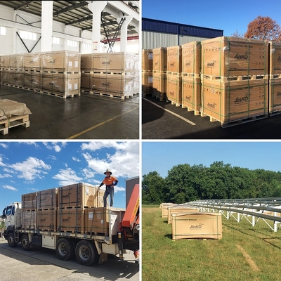 22% di efficienza dei pannelli Jinko Solar Tiger Neo pannelli solari bifacciali a doppio vetro di tipo N