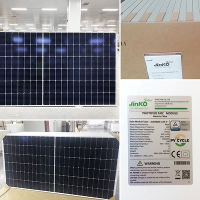 Pannello solare a lungo termine di tipo N 580W 585W 590W 595W con vetro ad alta trasparenza da 30 e oltre