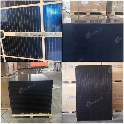 JA 455W pannello solare a mezza cella L'opzione affidabile per la generazione di energia fotovoltaica