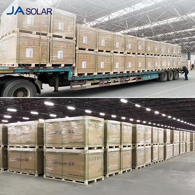 JA 455W pannello solare a mezza cella L'opzione affidabile per la generazione di energia fotovoltaica