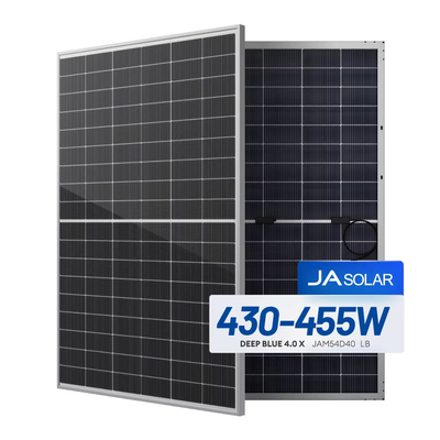 JA Solar 430w 435w 440w 445w 450w 455w pannelli solari bifacciali PV per esigenze personalizzate