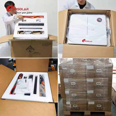 Apparecchi domestici 48V 100Ah 200Ah 5Kwh 10Kwh Batteria ricaricabile alimentata a energia solare Lifepo4