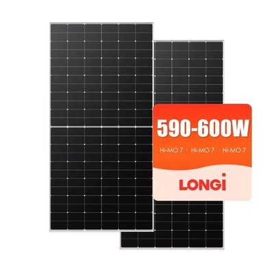 LONGi Hi-MO X6 LR5-72HTH 565-600M Half Cell T Technology Pannello solare 590W 595W 600W