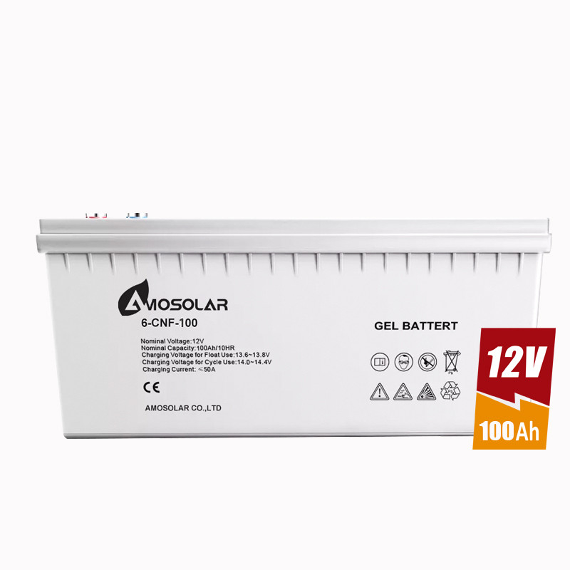 Batteria a gel da 12V 250Ah per il sistema solare con durata di ciclo di 1500 volte e OEM/ODM accettato