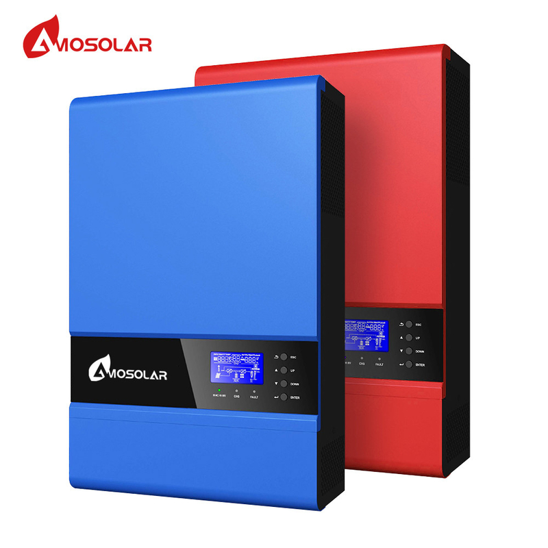 OEM supportato Amosolar 5kw 48v Off Grid Sistema solare con Wifi e caricabatterie Mppt 13KG