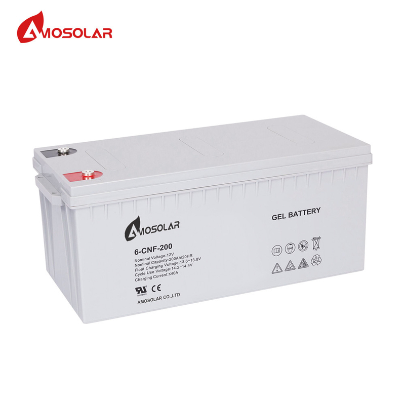 GEL Batteria al piombo acido 12v 24v 200ah 100ah 50ah 200ah Ciclo profondo per lo stoccaggio dell'energia solare