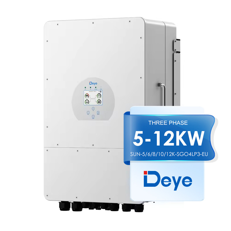 360V Voltaggio di ingresso Deye SUN-12K-SG04LP3-EU Invertitore essenziale per il sistema solare ibrido