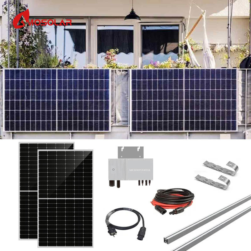 Integrazione del sistema Integrazione del sistema ibrido solare fotovoltaico da 600W 800W 1000W per la casa