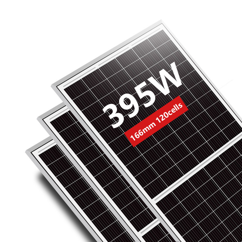 Amosolar Half Cell 166mm 380w 385w 390w Mono pannelli solari con cavo 4mm2 OEM Ordine