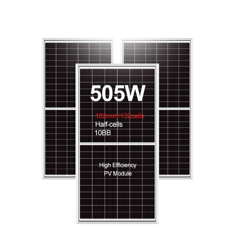 Moduli fotovoltaici da 500 W con efficienza del 21,25% e approvati CE