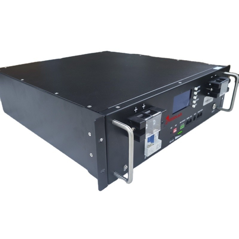 Batteria LiFePO4 sicura e resistente da 48V/51.2V 100ah 200ah per applicazioni a rackmount