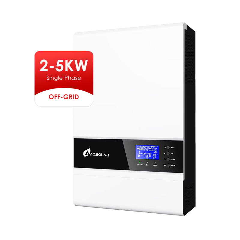 Amsolar 3kw 5kw inverter solare fuori rete per sistema di energia solare Tipo di uscita Multipli