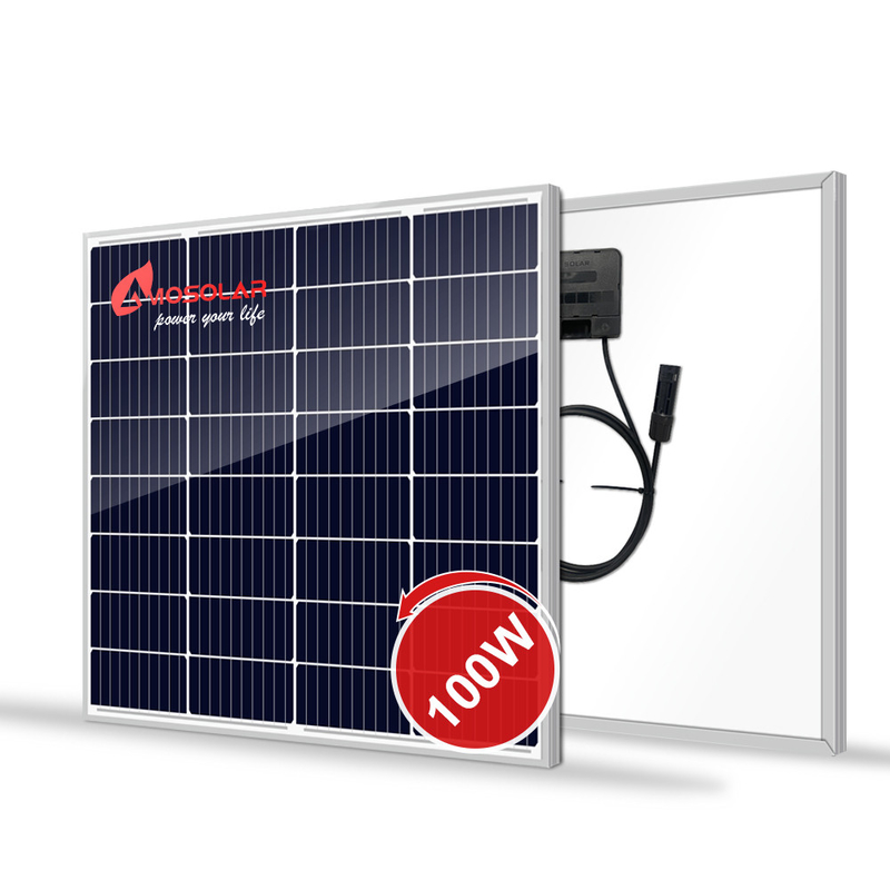 80W 90W 100W 110W 120W mini pannello solare per AS100M6-32 corrente di potenza massima Imp 5.07