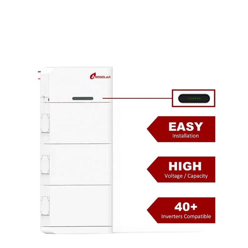 10kwh 15kwh 20kwh Batterie ricaricabili ad alta tensione LFP Litio Ferro Fosfato
