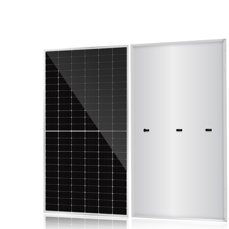 Pannelli solari a mezza cella mono 550w 575W 580W 590W tipo N per tetto e casella di giunzione IP68