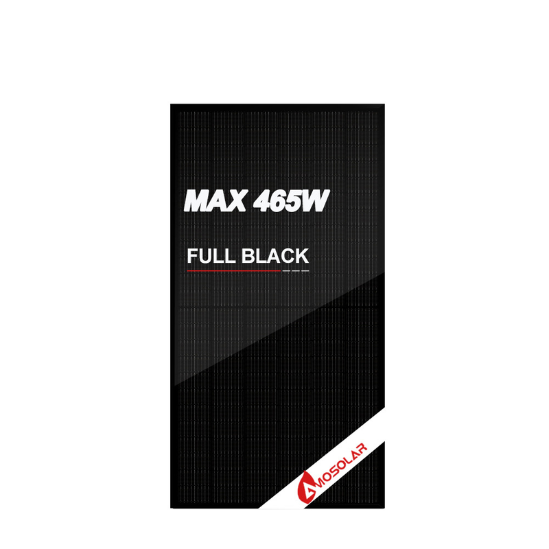 Black Backsheet Mono All Black 144 Celle 440w 450w 460w 465w Pannelli solari con TUV CE