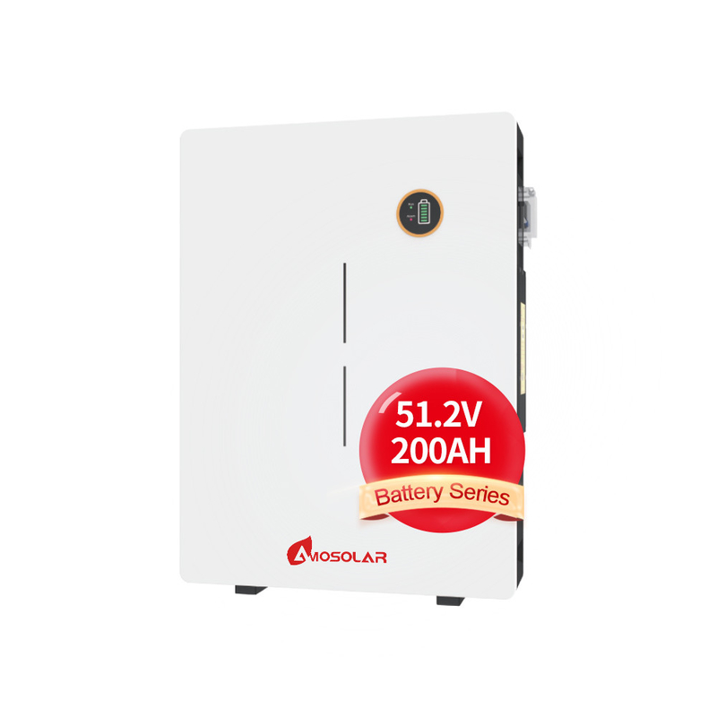 Home Batteria al litio Montaggio a parete 5wkh 10kwh 15kwh con BMS integrato e display LCD