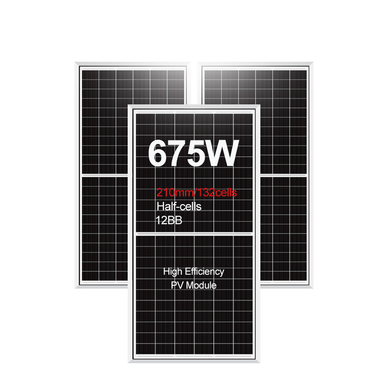 Venerdì nero Modulo fotovoltaico PERC Amosolar 1000 Watt 660W 670W 650w 675W 700w Pannelli solari
