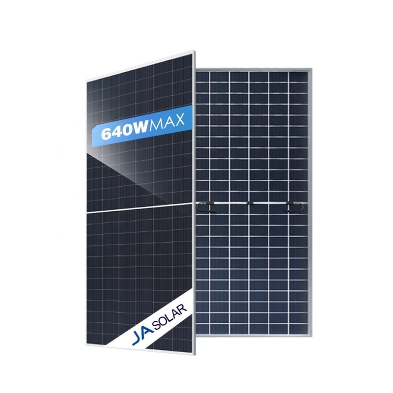 CE TUV IEC Certificato Full Black Bifacial 620W N-Type Monocristalline JA Solar Panel