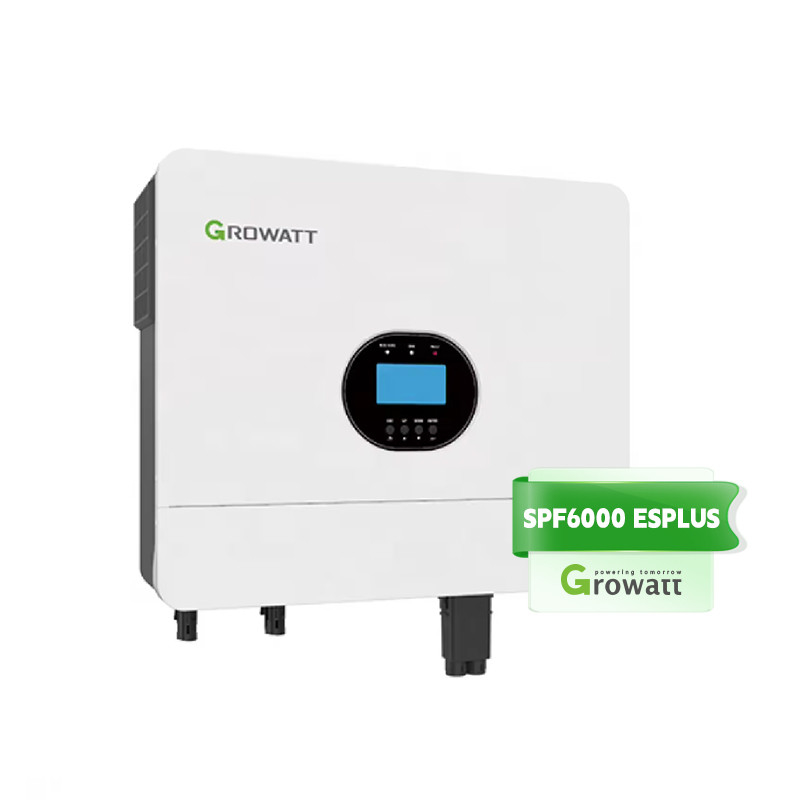 Invertitore solare a 48V Growatt Spf6000Es Plus ibrido fuori rete con tipo di batteria al litio