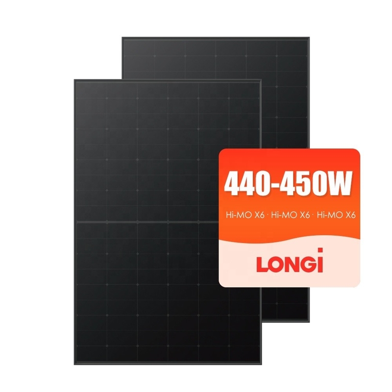 LONGi Hi-MO X6 LR5-72HTH 565-600M Half Cell T Technology Pannello solare 590W 595W 600W