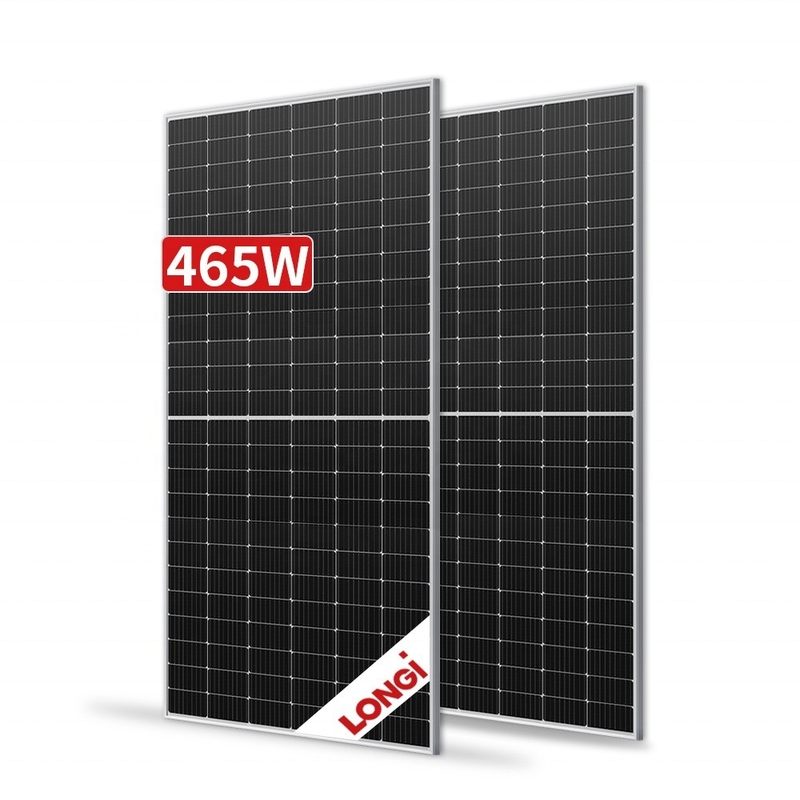 Longi Full Black 430w 425w 420w 410w 400w pannello solare con telaio in lega di alluminio anodizzato