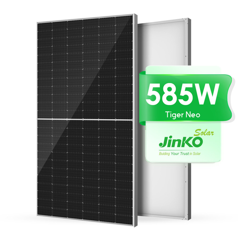 Jinko 182MM N Tipo 580W 595W 570W pannelli mono semi-tagliati PV con casella di giunzione IP68